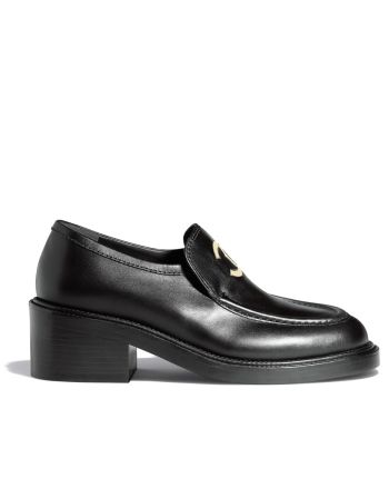 Chanel Women's Loafers G39602 Black